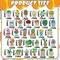 30 Pcs Spring Diamond Painting Magnets, Summer Diamond Art Magnet Kits for Adults, Plant Flower 5D Rhinestones Refrigerator Magnetic Stickers for Beginner DIY Crafts, Fridge, Spring Gifts